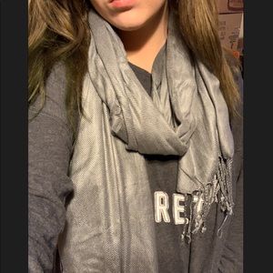 Grey scarf
